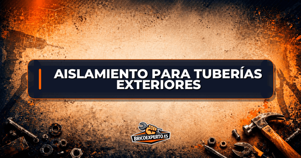 Aislamiento para tuberías exteriores