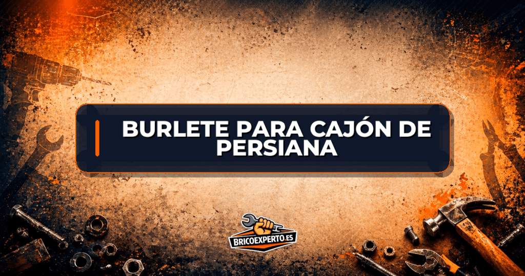Burlete para cajón de persiana