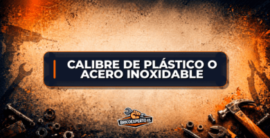 Calibre de plástico o acero inoxidable Calibre de plástico o acero inoxidable