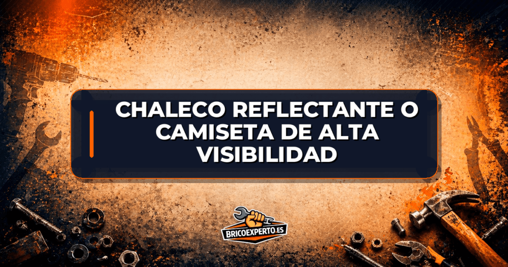 Chaleco reflectante o camiseta de alta visibilidad