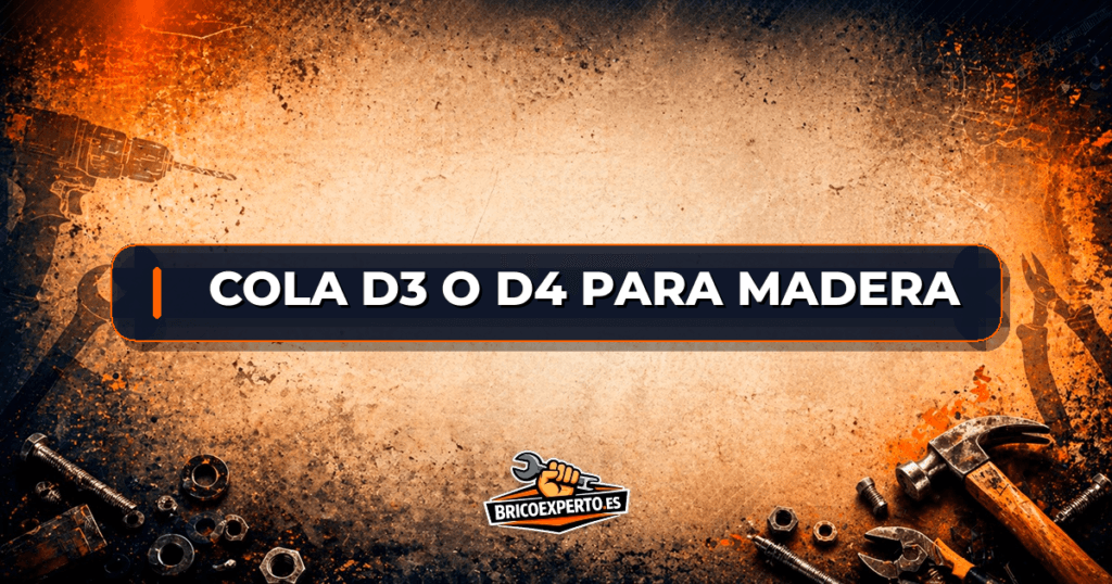 Cola D3 o D4 para madera Cola D3 o D4 para madera