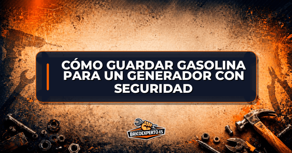 Cómo guardar gasolina para un generador con seguridad