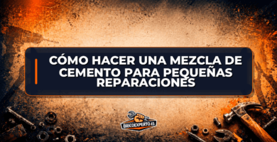 Cómo hacer una mezcla de cemento para pequeñas reparaciones Cómo hacer una mezcla de cemento para pequeñas reparaciones