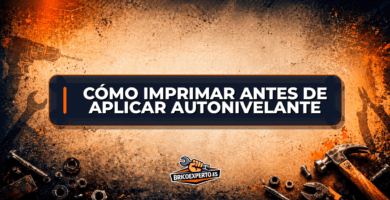 Cómo imprimar antes de aplicar autonivelante