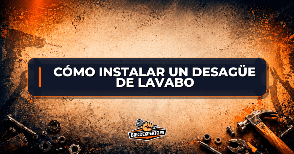 Cómo instalar un desagüe de lavabo