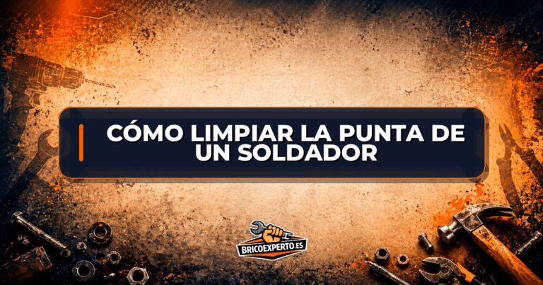 Cómo limpiar la punta de un soldador