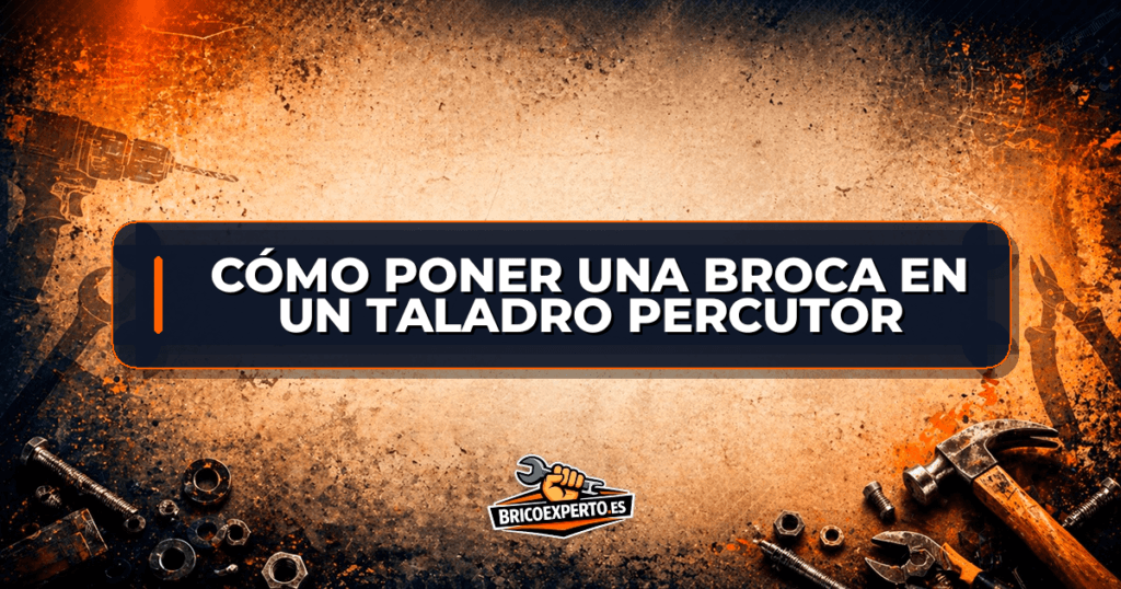 Cómo poner una broca en un taladro percutor Cómo poner una broca en un taladro percutor