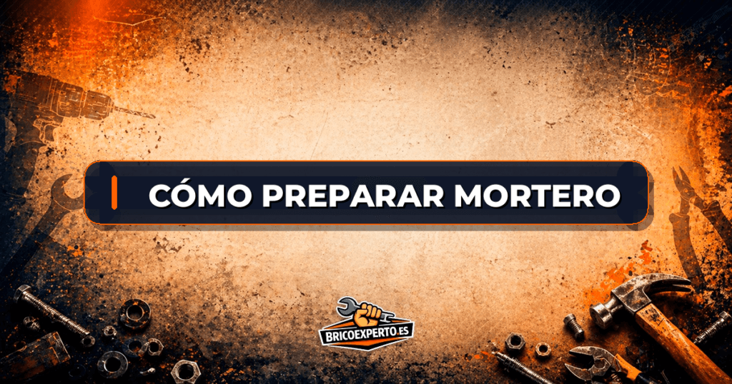 Cómo preparar mortero Cómo preparar mortero