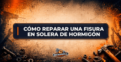 Cómo reparar una fisura en solera de hormigón Cómo reparar una fisura en solera de hormigón