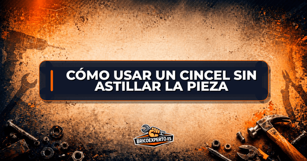 Cómo usar un cincel sin astillar la pieza