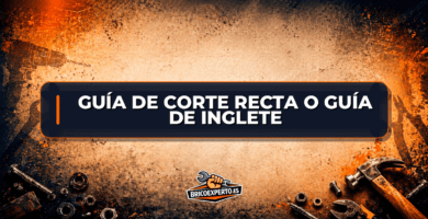 Guía de corte recta o guía de inglete Guía de corte recta o guía de inglete