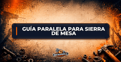 Guía paralela para sierra de mesa