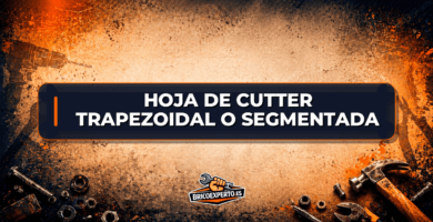 Hoja de cutter trapezoidal o segmentada