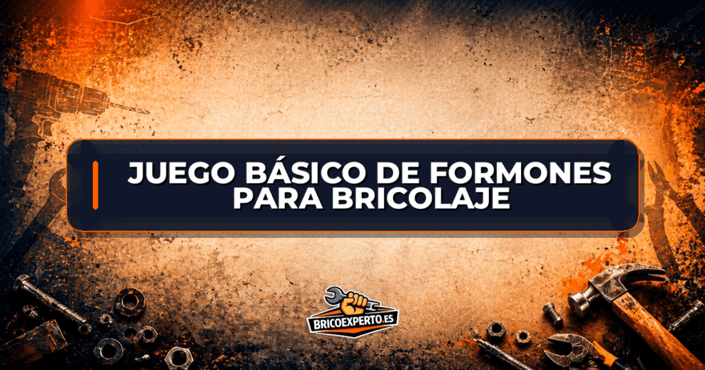 Juego básico de formones para bricolaje