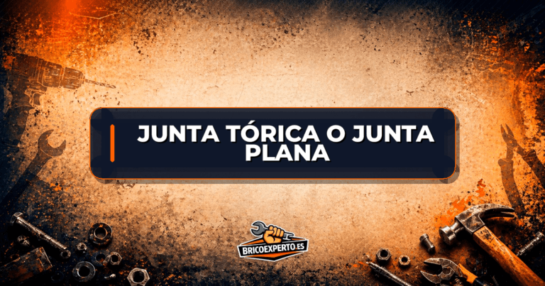 Junta tórica o junta plana