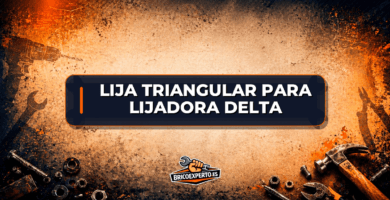 Lija triangular para lijadora delta