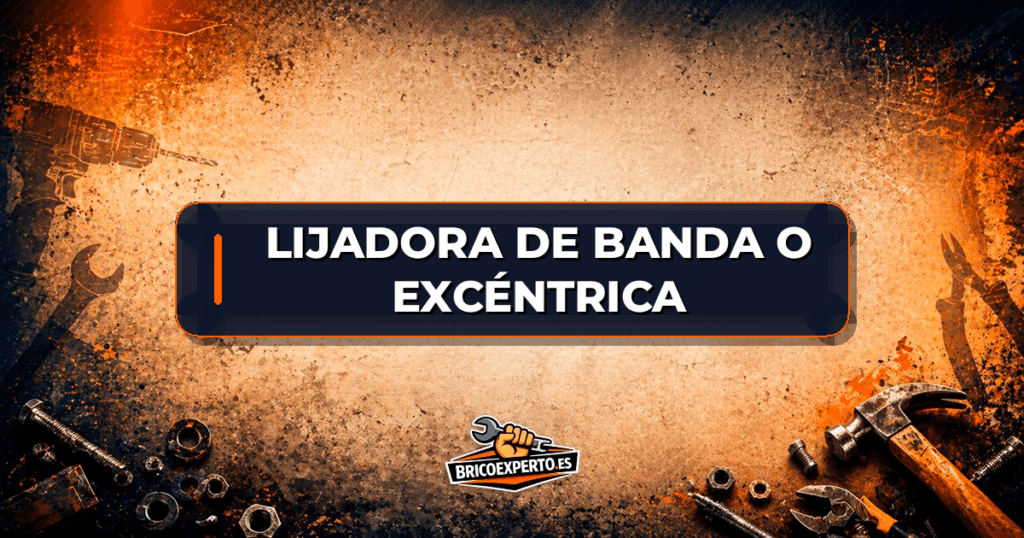 Lijadora de banda o excéntrica