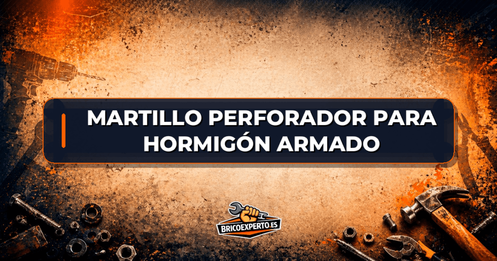 Martillo perforador para hormigón armado