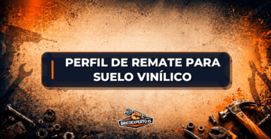Perfil de remate para suelo vinílico