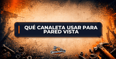 Qué canaleta usar para pared vista Qué canaleta usar para pared vista