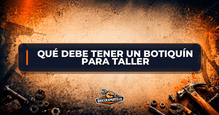 Qué debe tener un botiquín para taller Qué debe tener un botiquín para taller