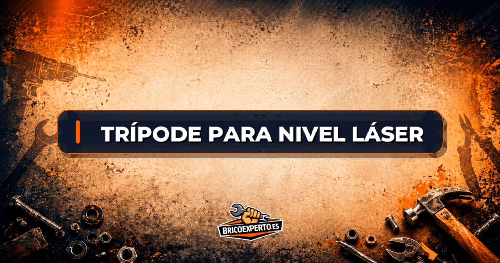 Trípode para nivel láser