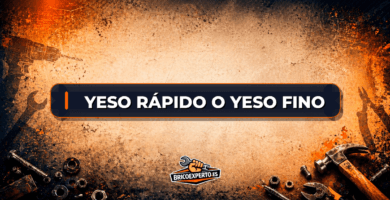 Yeso rápido o yeso fino Yeso rápido o yeso fino